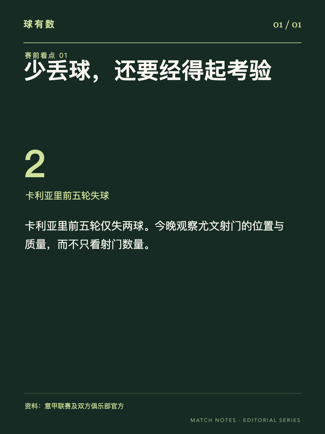 少丢球,还要经得起考验