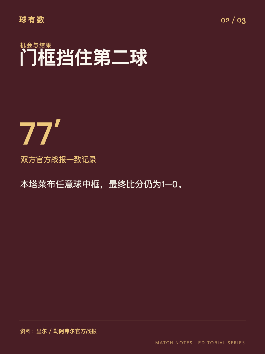 门框挡住第二球